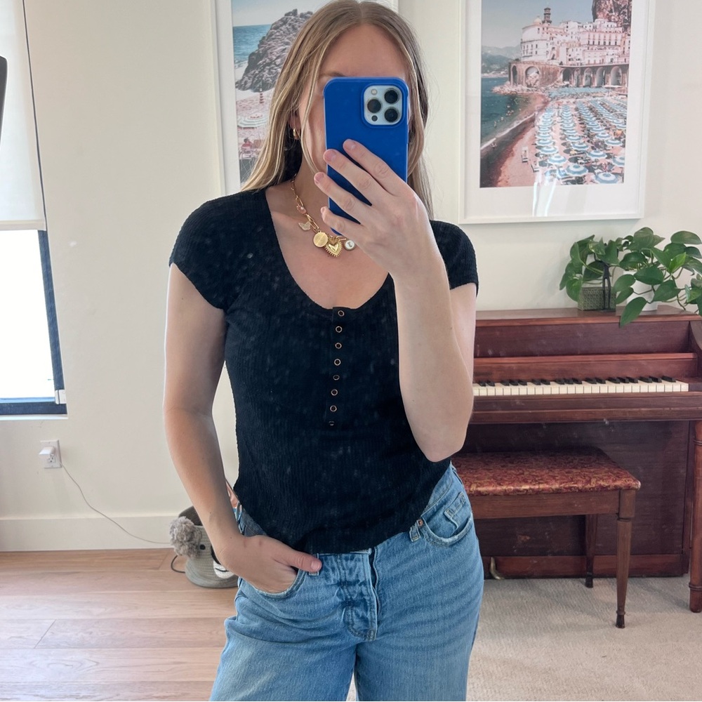 Waffle Knit Shirt